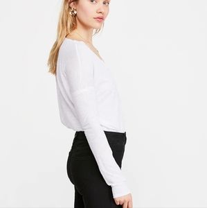 Free People Long Sleeve Button Cuff
